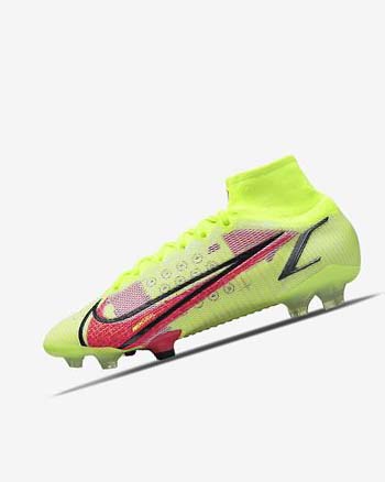 Nike Mercurial Superfly 8 Elite FG Negros Rojos Claro | MX 5545